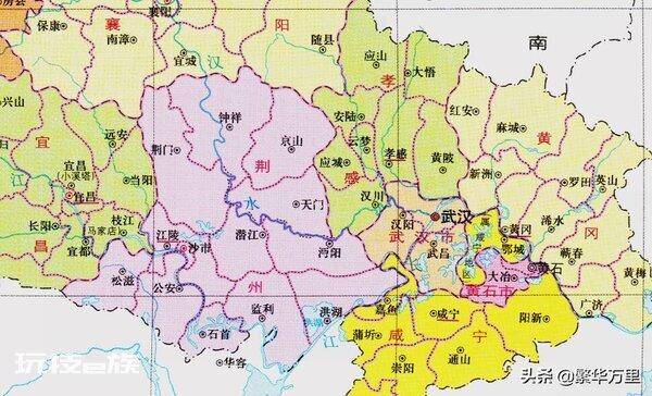 荆州在哪个省份(湖北省荆州市8个区县的历史形成)-图片6
